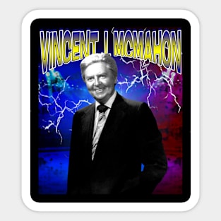 VINCENT J. MCMAHON Sticker